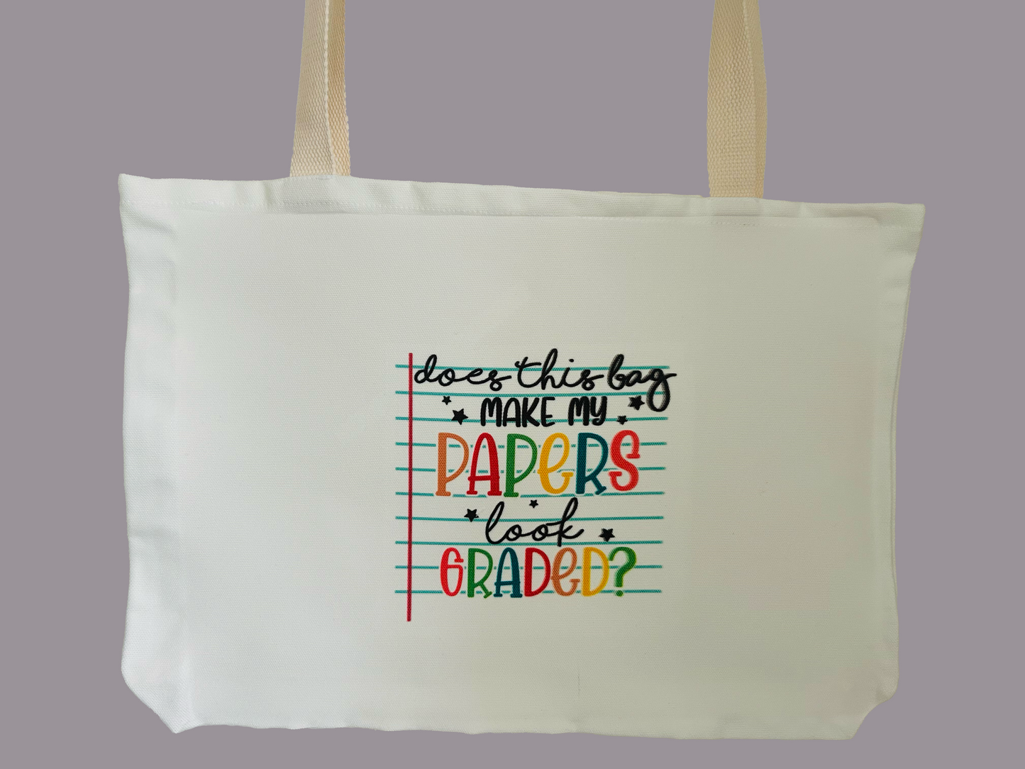 Personalised Linen Tote Bag – Mini or Large