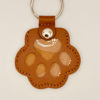 š¾ Memorial Fur Keepsake ā Personalised Leatherette Pouch Keyring