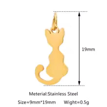 Personalised Cat Paw Print Necklace – Gold or Silver