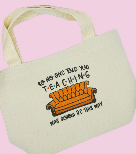 Personalised Linen Tote Bag – Mini or Large