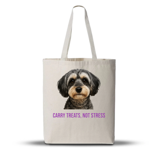 Personalised Photo-Realistic Pet Portrait Tote Bag