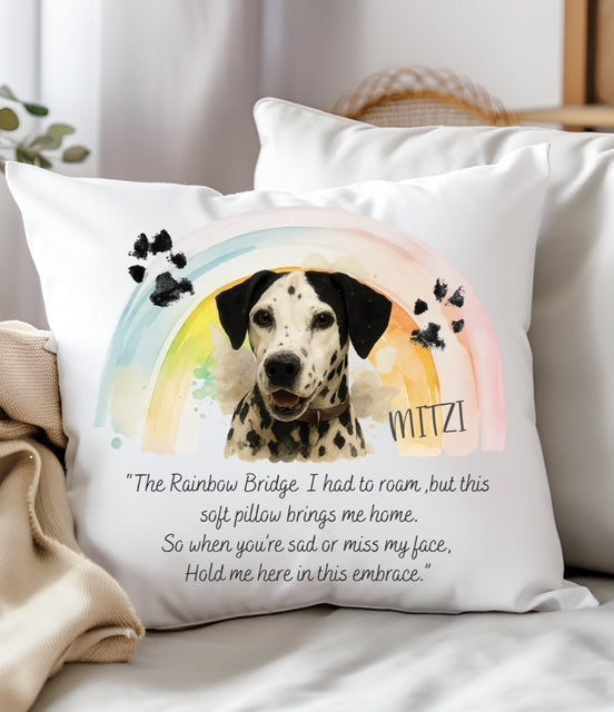 Personalised pet cushion