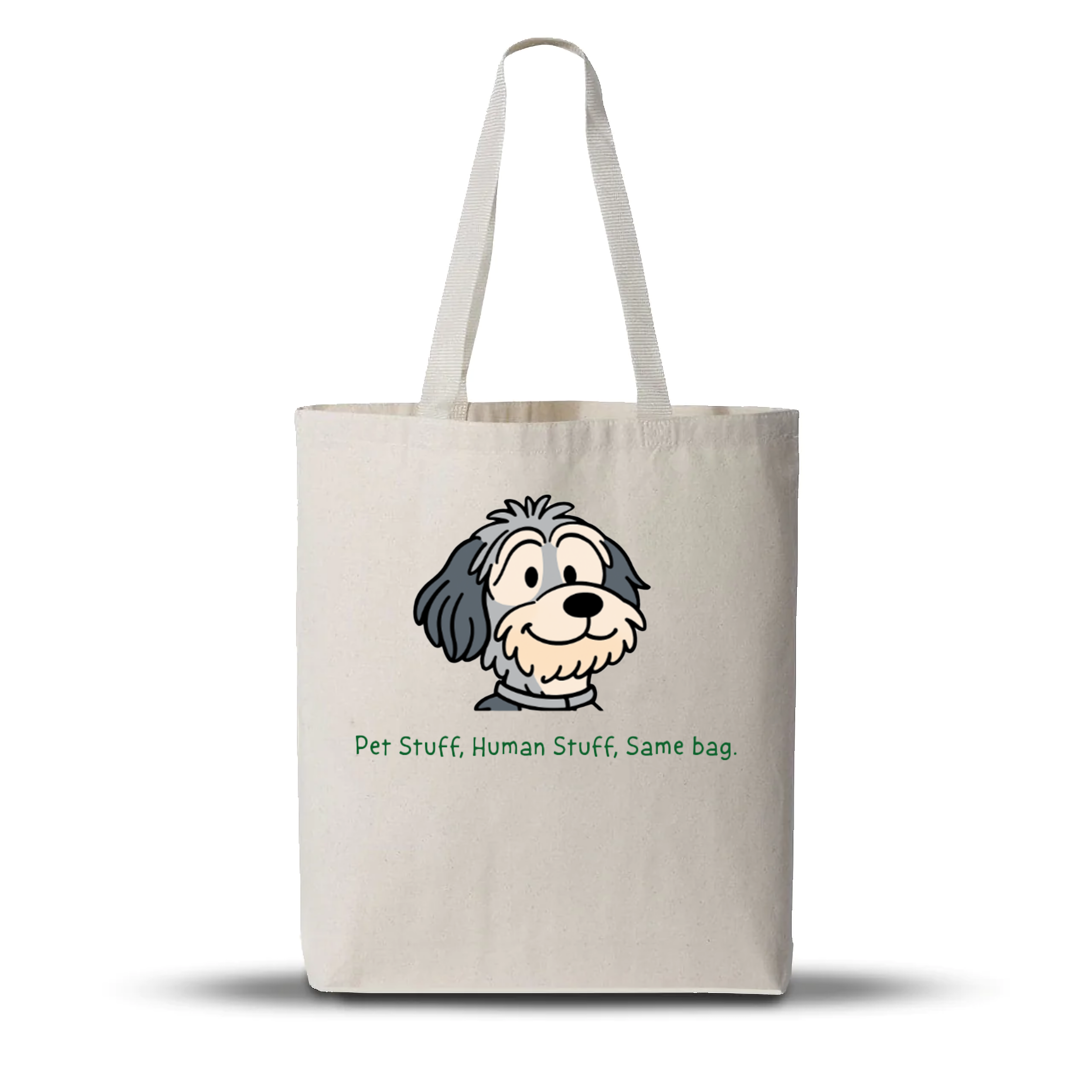 Personalised Snoopy-Style Pet Illustration Tote Bag