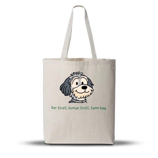 Personalised Snoopy-Style Pet Illustration Tote Bag