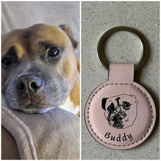 🌈 Memorial Keyring – Keep Them Close 🌈